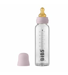 BIBS baby bottle sklenená fľaša 225ml dusky lilac