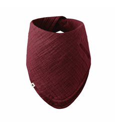 BIBs bandana mušelínový slintáčik z bio bavlny elderberry