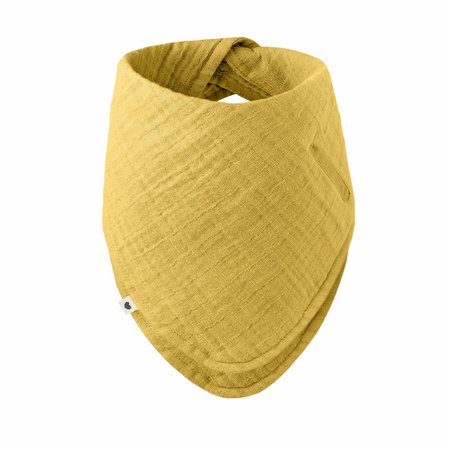 BIBS Bandana mušelínový slintáčik z BIO bavlny_Mustard.jpg