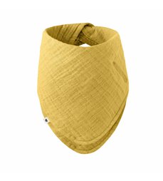 BIBS bandana mušelínový slintáčik z bio bavlny mustard