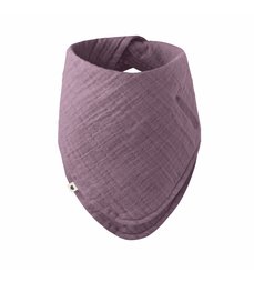 BIBS bandana mušelínový slintáčik z bio bavlny mauve