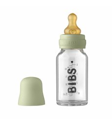 BIBS baby bottle sklenená fľaša 110ml sage